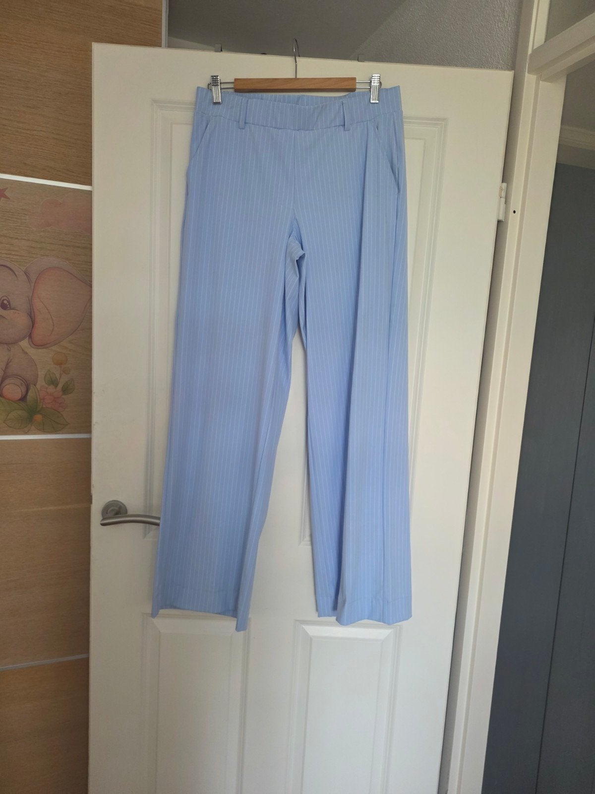 Terstal Travel Collectie Broek - Lichtblauw met streep, Maat 46/48 (XL) of groter, Nieuw, Ophalen of Verzenden, Lang