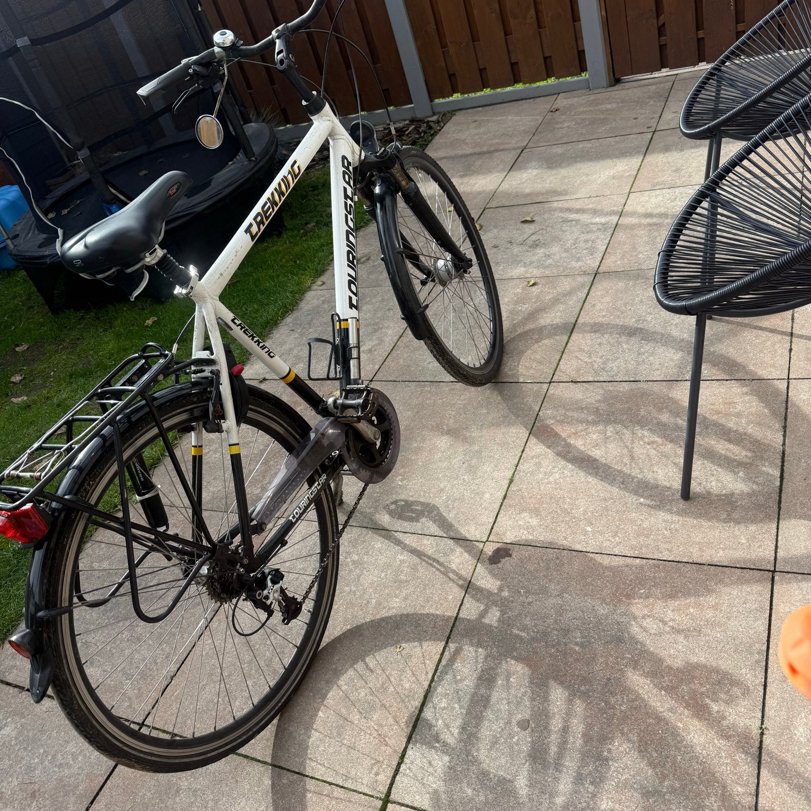 Courage Star Trekkingfiets - Goed Werkend, 28 inch, Gebruikt, Vering, Velgrem