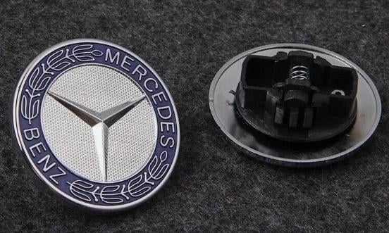 MERCEDES MOTORKAP EMBLEEM 57MM DIAMETER, Ophalen of Verzenden, Nieuw, Mercedes-Benz, Motorkap