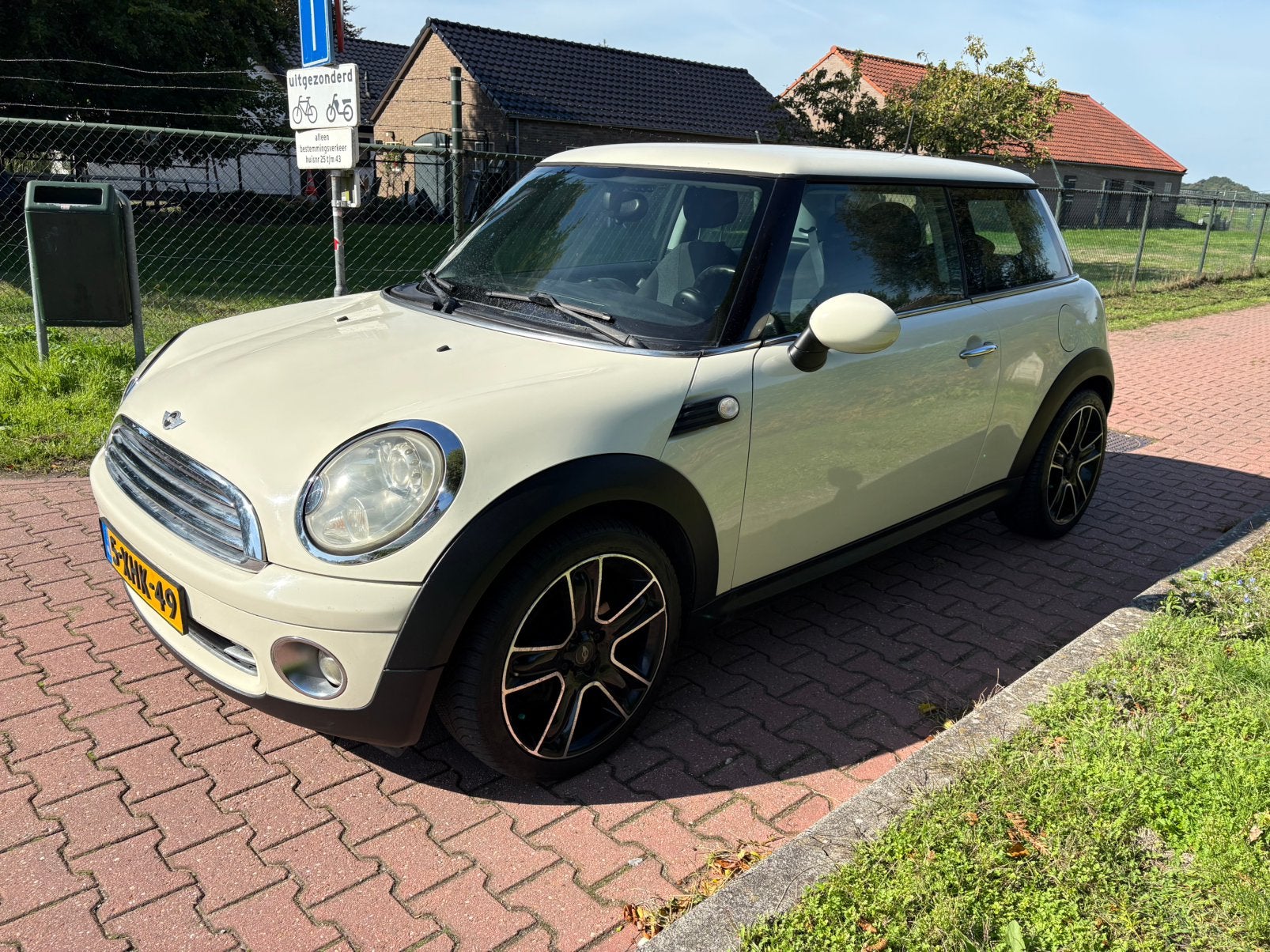 Mini 2007 Wit, Auto's, 4 stoelen, Bedrijf, 1111 kg, 605 kg