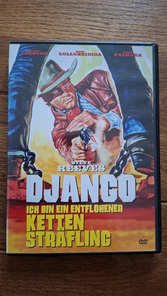 Django - Ich bin ein entflohener Kettensträfling western, Alle leeftijden, Ophalen of Verzenden, Zo goed als nieuw, Engels