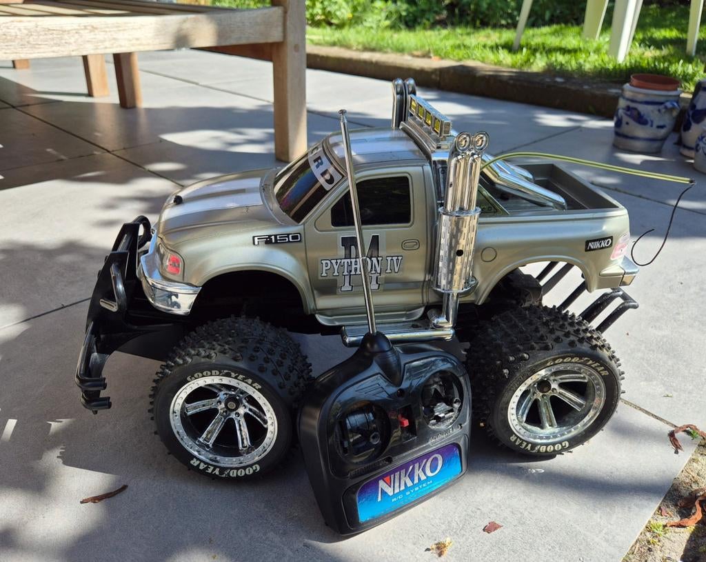 Nikko Ford F-150 Python IV RC Auto, werkend, Auto offroad, Zo goed als nieuw, RTR (Ready to Run), Overige schalen