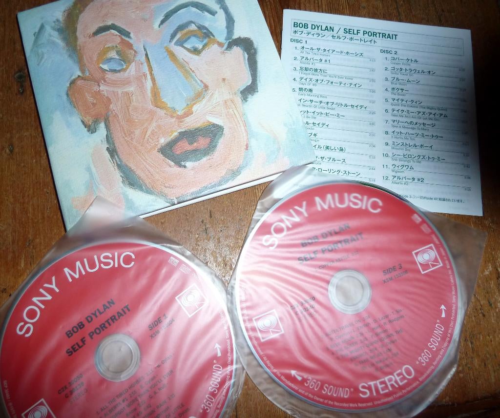 cd Bob Dylan Selfportrait - Japan - mini LP/CD BluSpecCD2 -, Ophalen of Verzenden, Zo goed als nieuw
