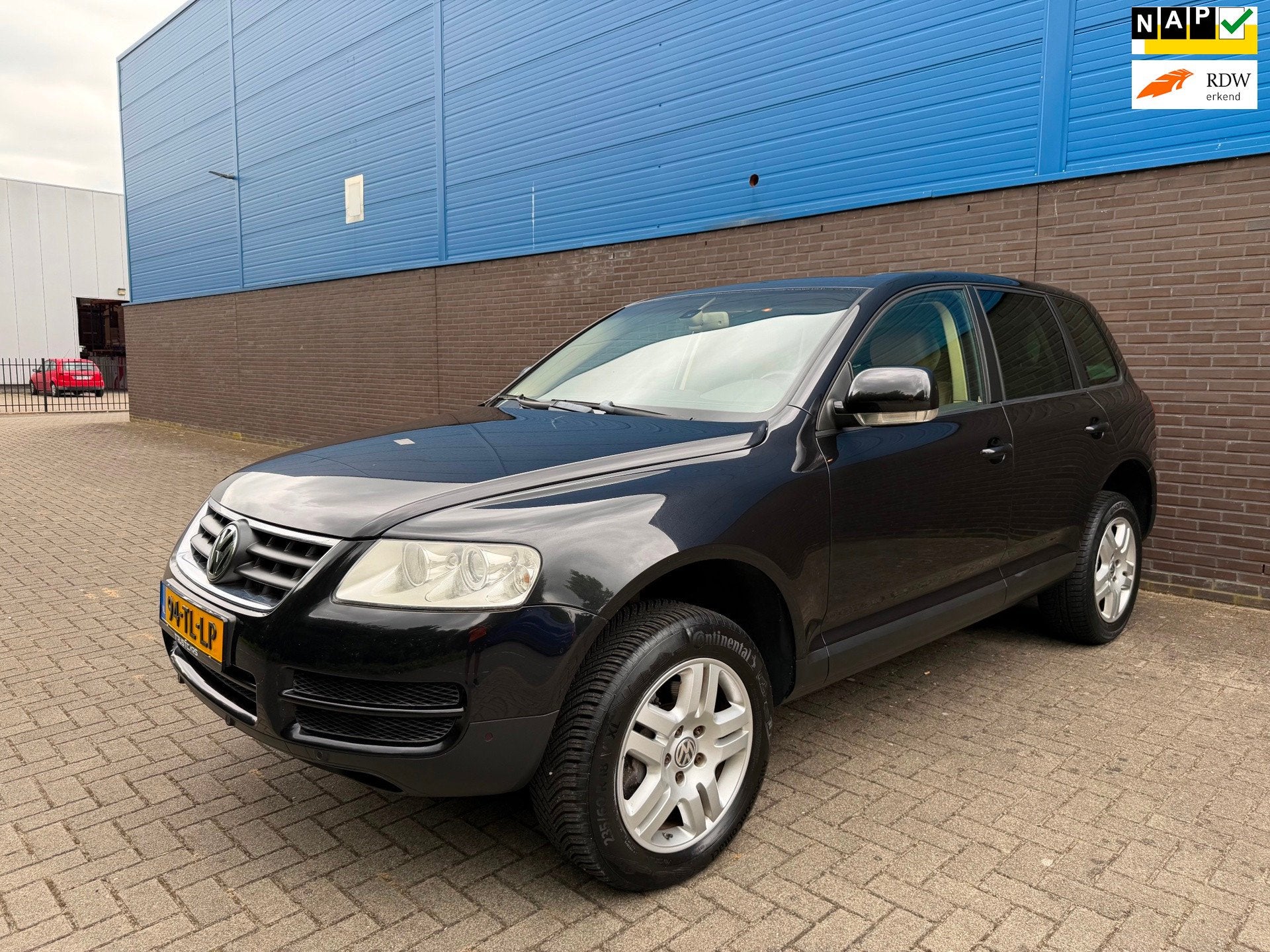 Volkswagen Touareg 3.6 V6 | Automaat | Cruise | Stoelverwarm, Auto's, Automaat, Automatische klimaatregeling, Zwart, Vierwielaandrijving