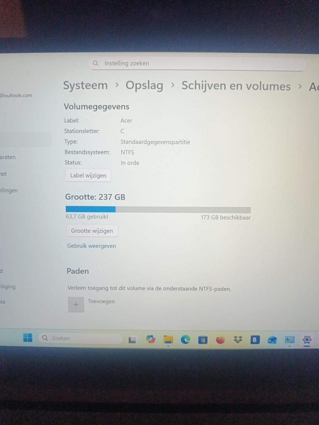 Acer Swift 3 SF314-57 - i3 - 8GB RAM - 256GB SSD - Win 11, Ophalen of Verzenden