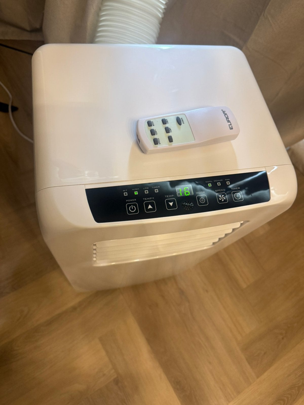 Mobiele airco, Minder dan 60 m³, 3 snelheden of meer, Ophalen of Verzenden, Zo goed als nieuw