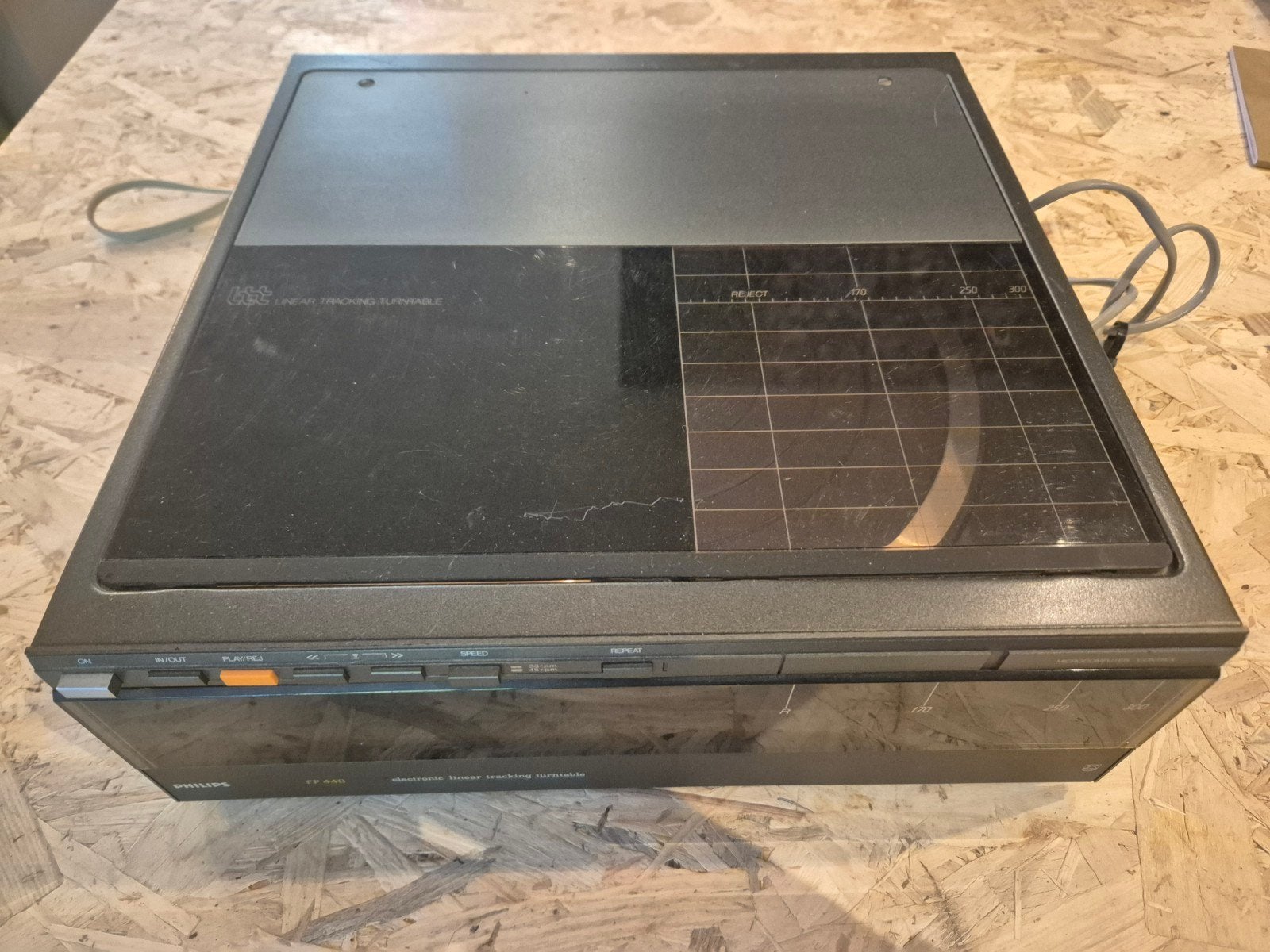 Philips FP 440 Platenspeler, Ophalen of Verzenden, Gebruikt, Platenspeler, Philips
