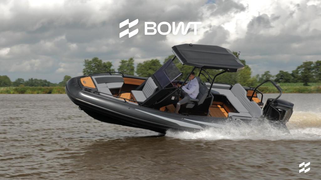 AQUASPIRIT S700 | Aluminium RIB | D-Tubes | Max. 300 pk, Watersport en Boten, Rubberboten, Nieuw, Benzine, 200 pk of meer, Overige merken