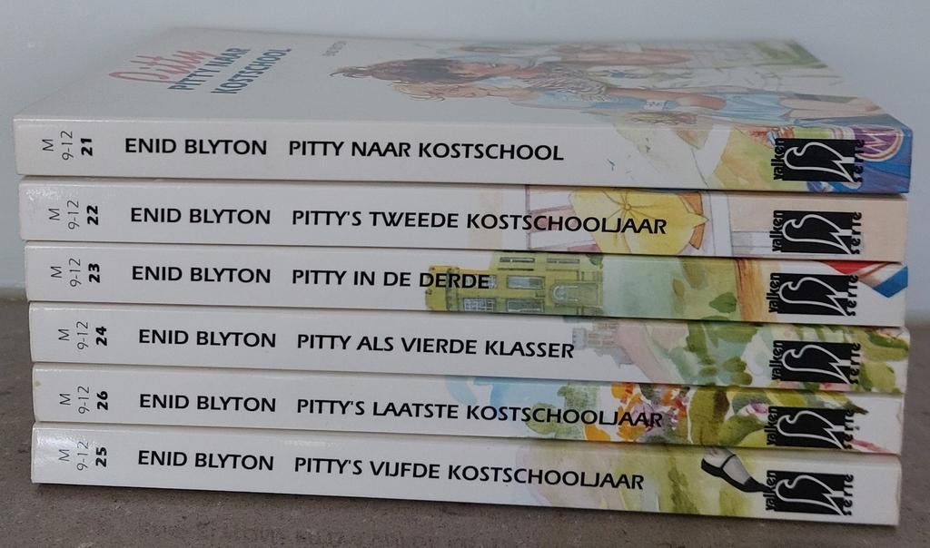 Enid Blyton - Pitty avonturen - deel 21 t/m 25, Boeken, Ophalen of Verzenden, Gelezen, Enid Blyton, Fictie