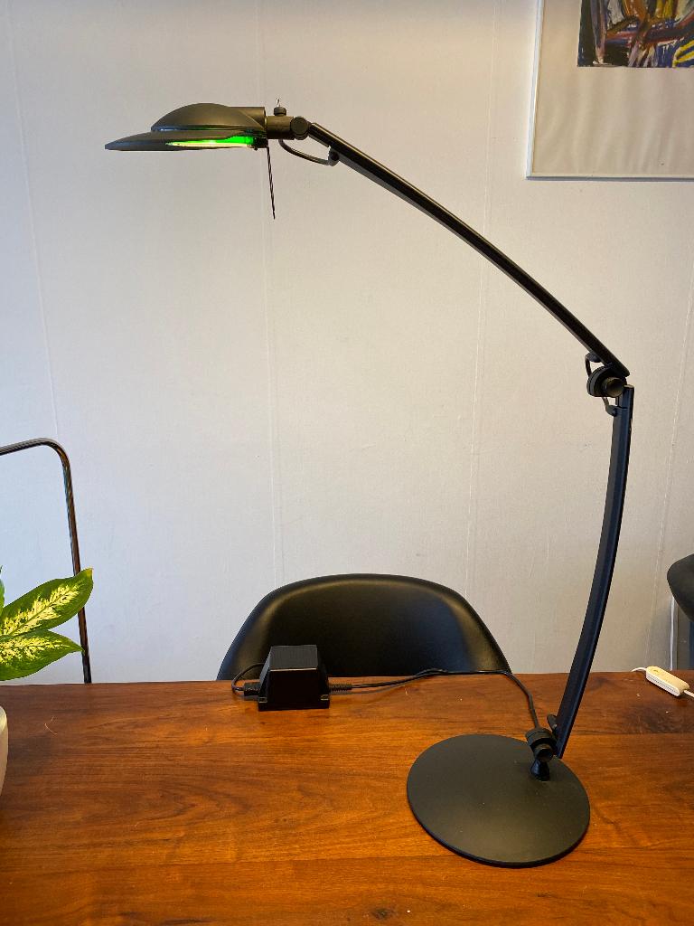Prandina Italy Radius Designer bureaulamp jaren 80, Gebruikt, 50 tot 75 cm, Jaren 80, Ophalen of Verzenden