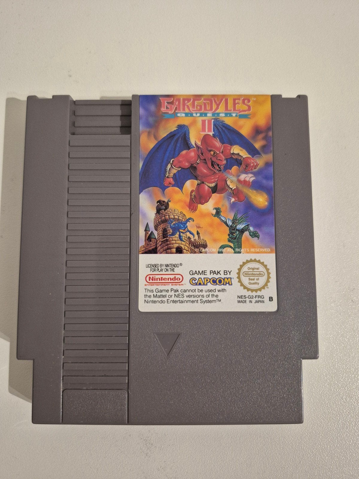 Nintendo Nes Gargoyles Quest II, Spelcomputers en Games, Avontuur en Actie, 1 speler, Ophalen of Verzenden, Zo goed als nieuw