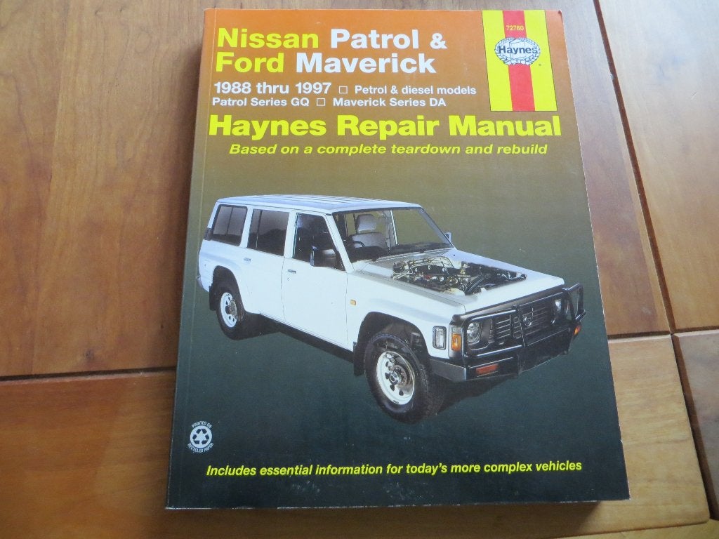 Haynes workshop manual Nissan Patrol benzine, diesl 1988-97, Auto diversen, Ophalen of Verzenden