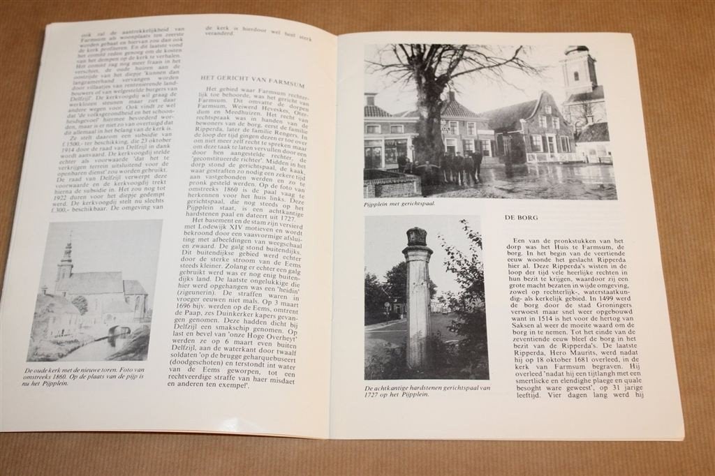 Uit de Geschiedenis van Farmsum en zijn Kerk — Met Foto\'s, Ophalen of Verzenden, Gelezen
