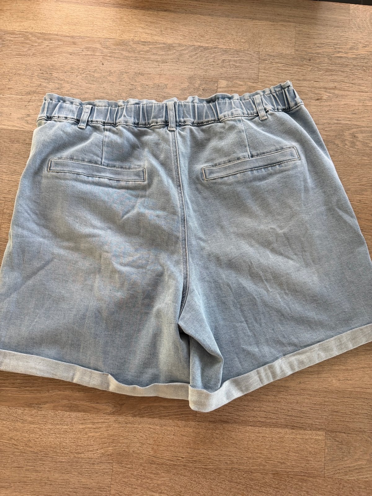 MS Mode korte jeans broek maat 48 nieuw, Ophalen, Kort, Blauw, Maat 46/48 (XL) of groter