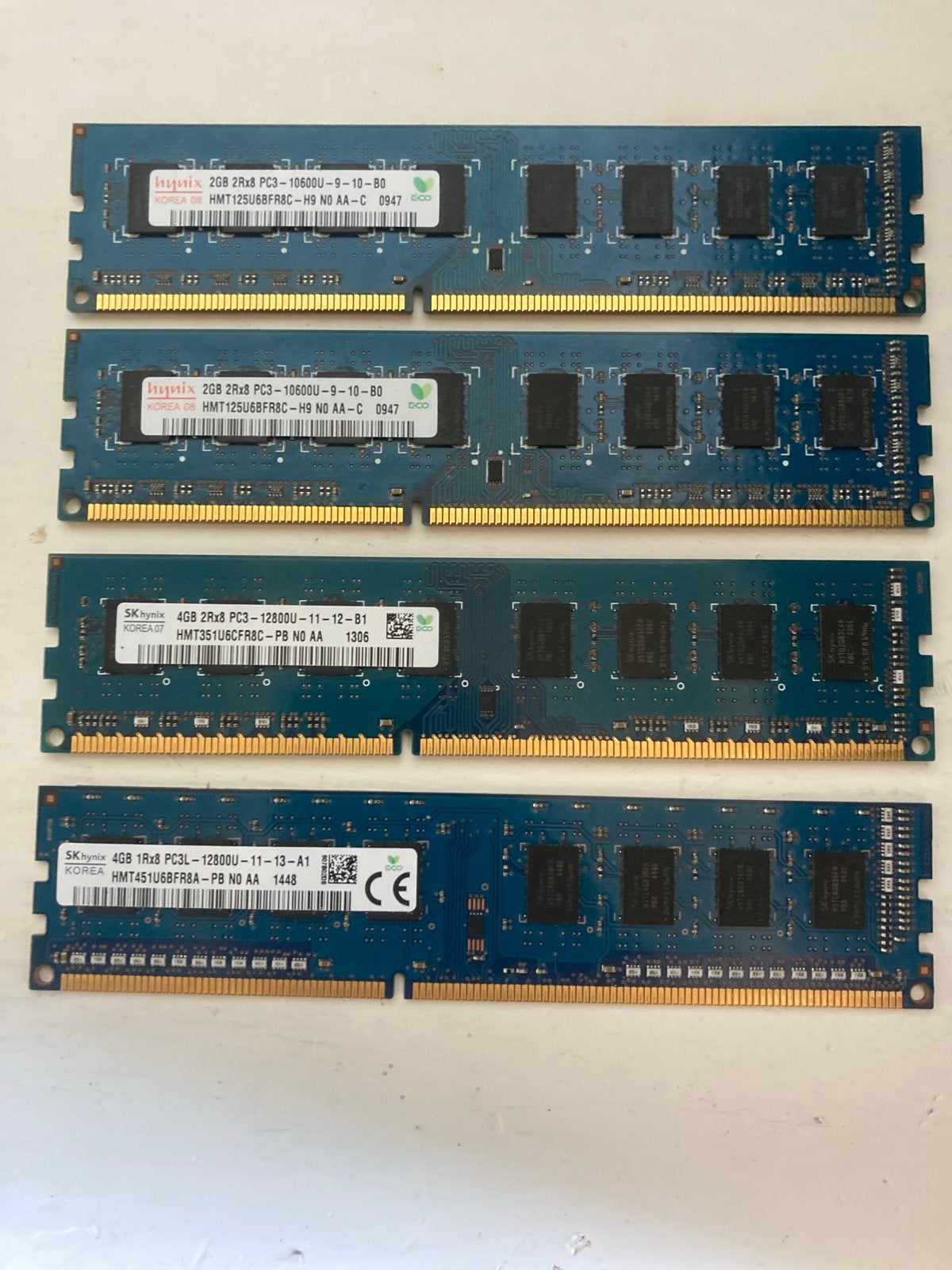 DDR3 RAM SK Hynix (2x2GB en 2x4GB), Gebruikt, 32 GB, Server, DDR3
