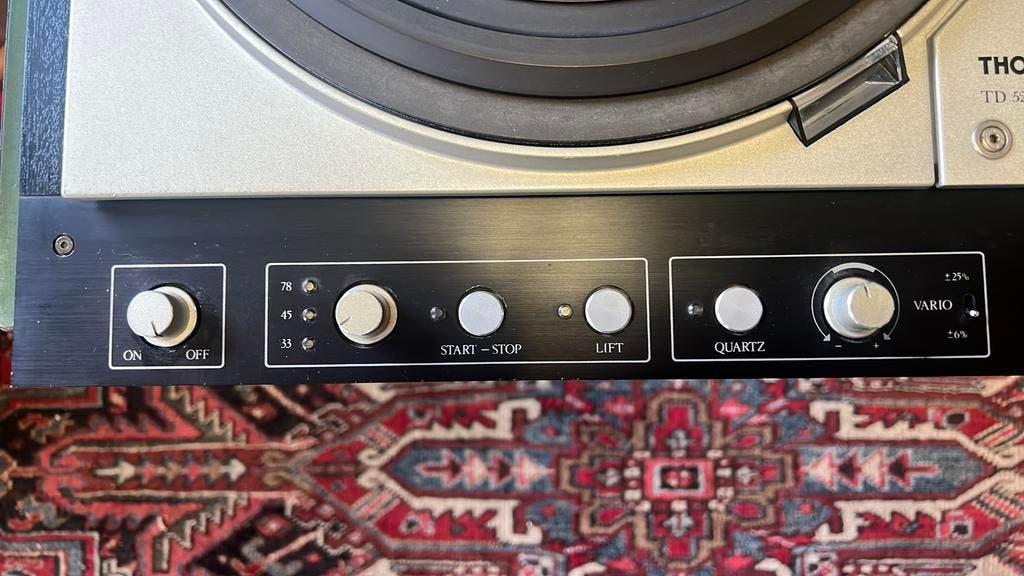 Thorens TD 524 Professional EMT, Ophalen, Gebruikt, Automatisch, Thorens