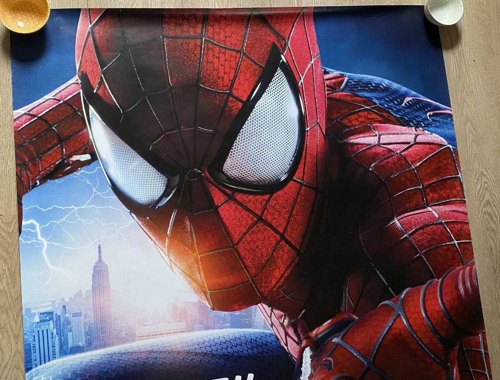 Leuke Bioscoop Poster The Amazing Spider-Man 2, Ophalen of Verzenden, Zo goed als nieuw, Film, Poster