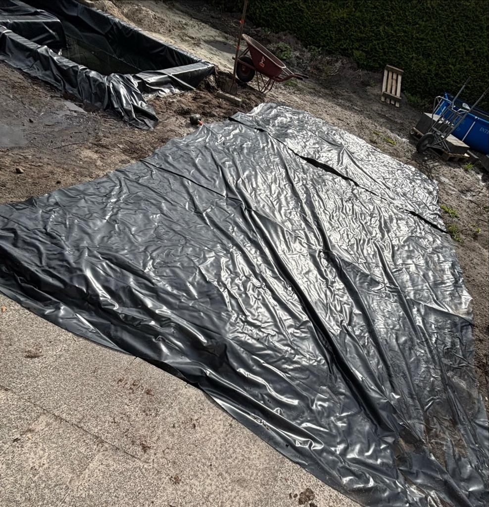 PVC vijverfolie 0,5 mm dik, 3,3 x 5,9 m, Tuin en Terras, Ophalen, Nieuw