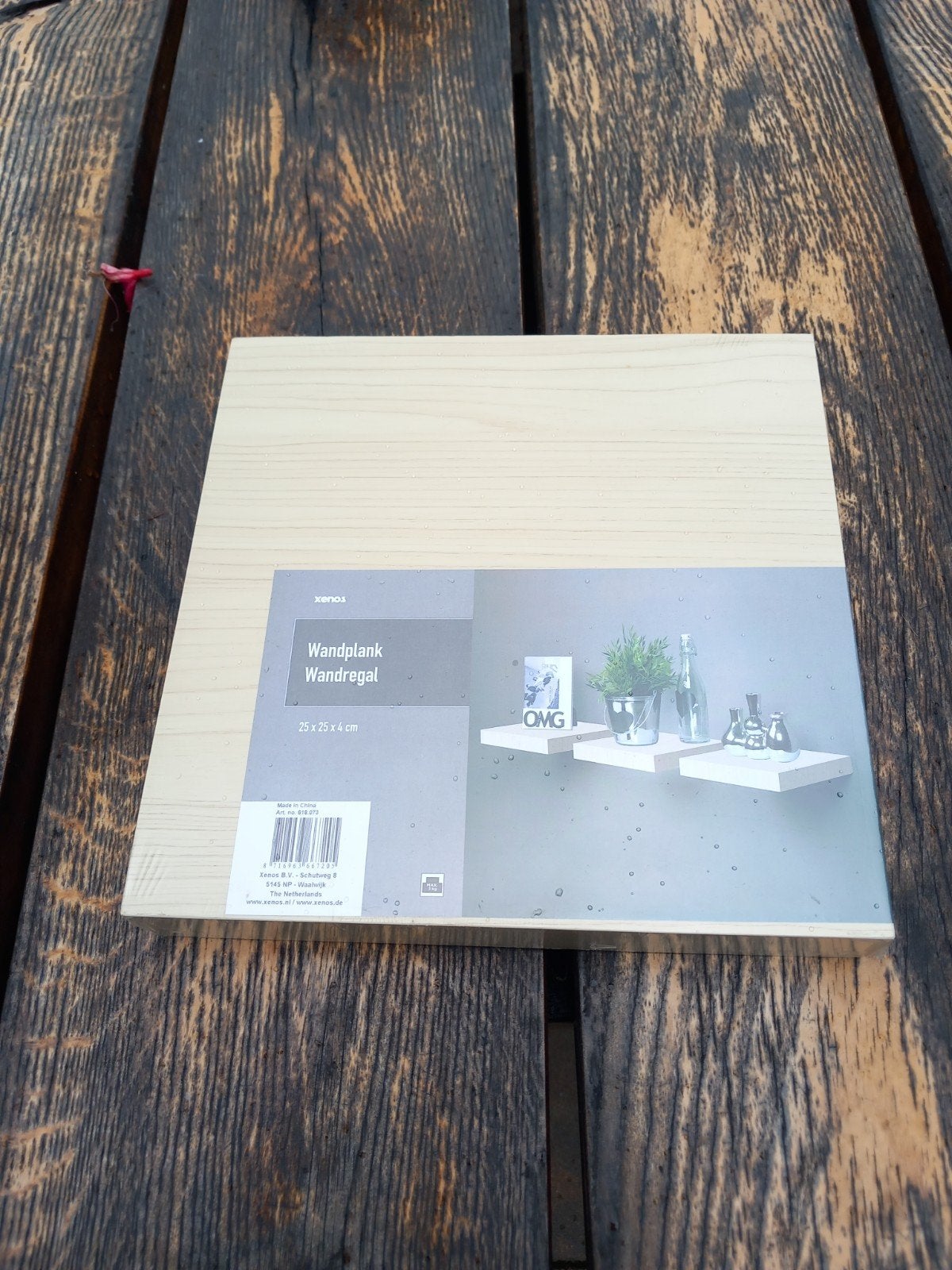 Nieuwe Xenos Wandplank / Wandregal 25x25x4 cm, Ophalen of Verzenden