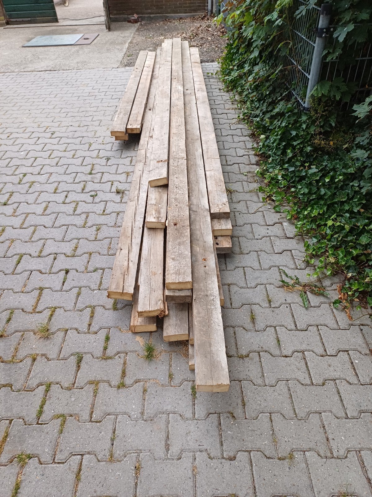 Balkhout / balken /hout, Ophalen, Gebruikt, 250 cm of meer, Balken