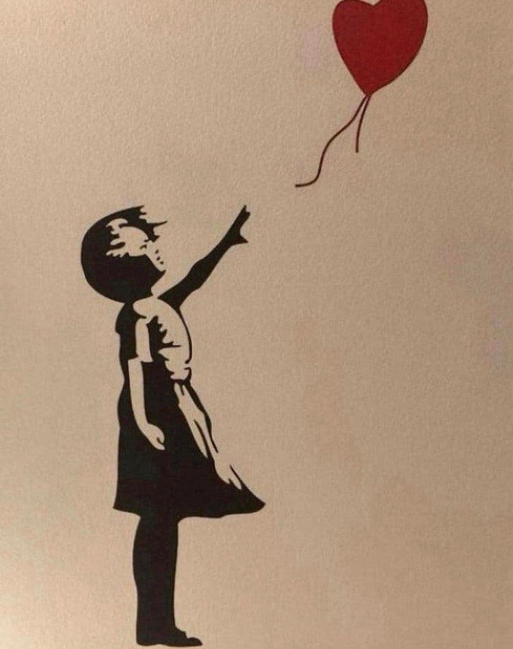 BANKSY : lithografie met certificaat, Ophalen of Verzenden
