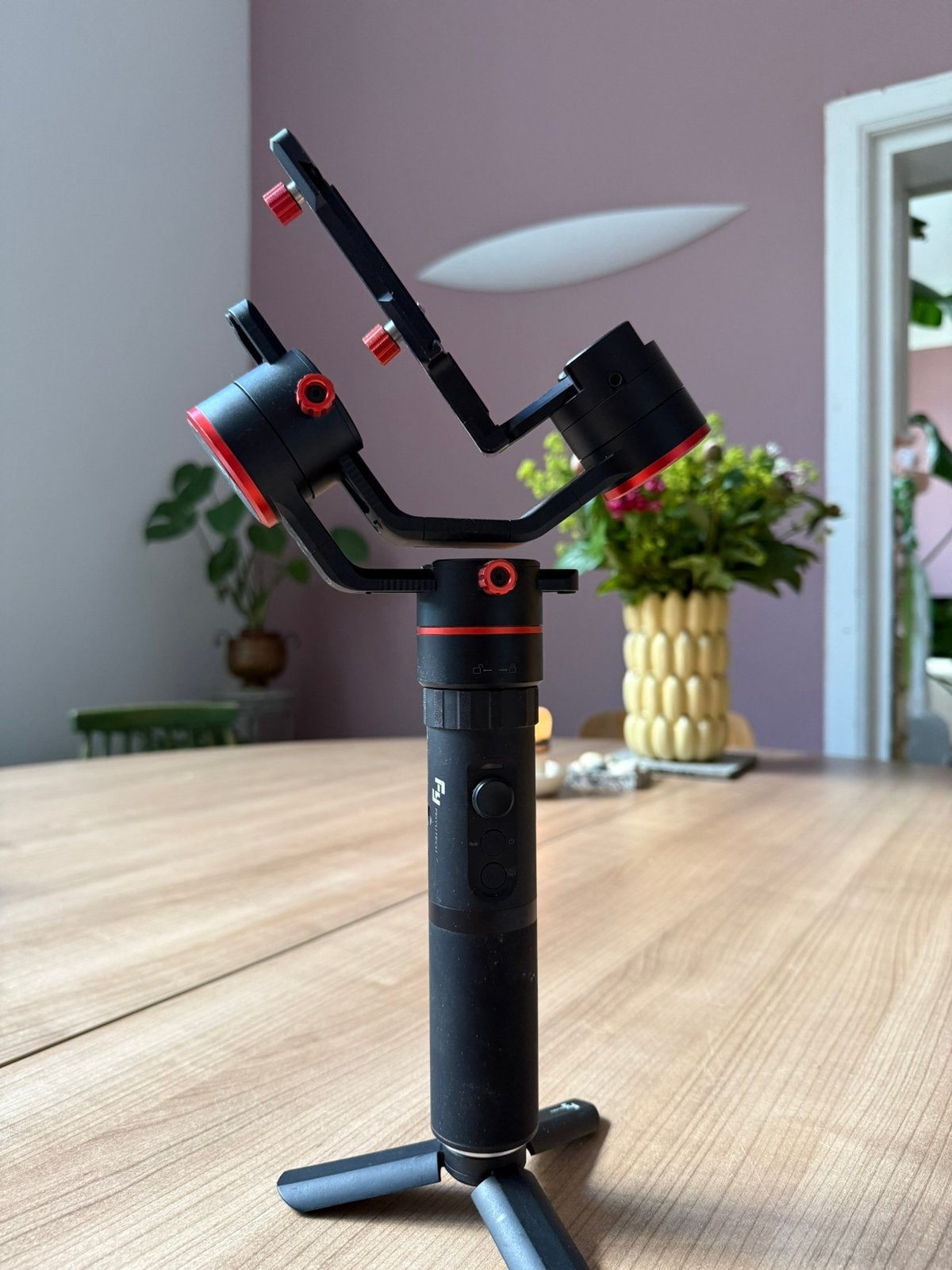 Feiyutech a1000 Gimbal Stabilisator voor Camera, Ophalen, Gebruikt