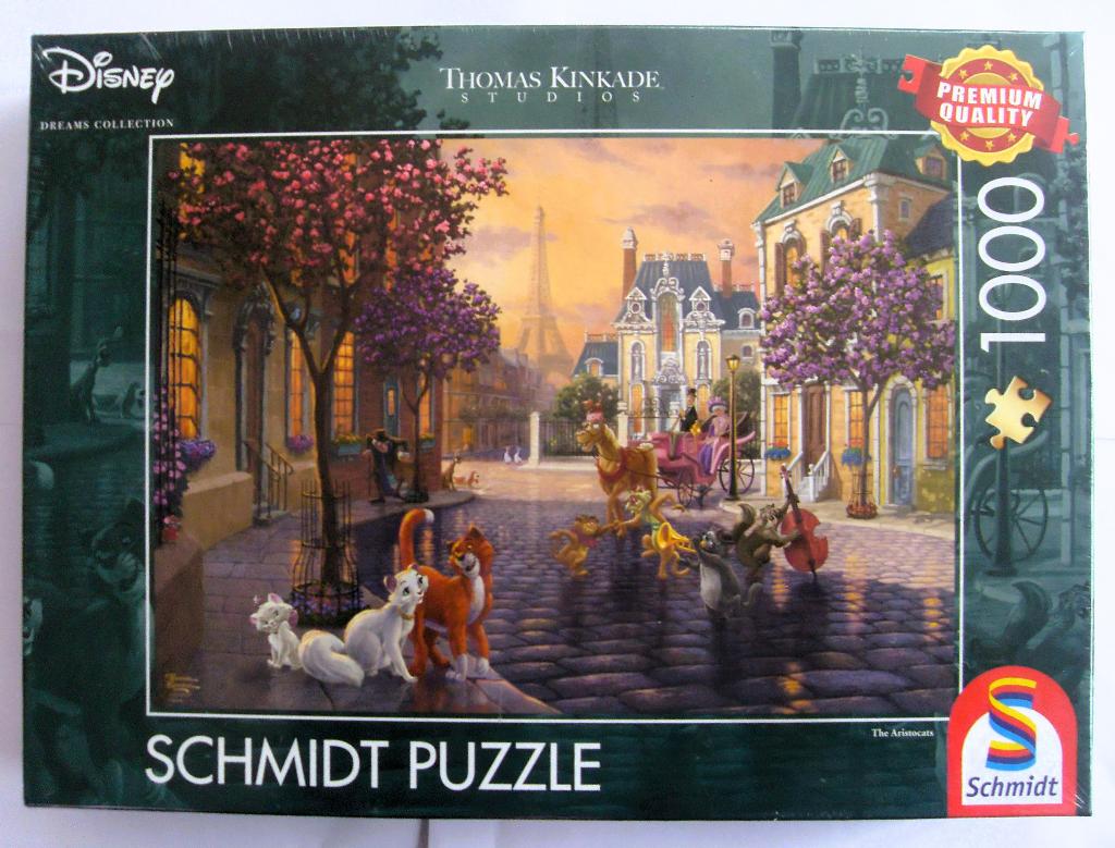 Disney Aristo Katten Puzzel Dream Collection The Aristocats, Ophalen of Verzenden, 500 t/m 1500 stukjes, Nieuw, Legpuzzel