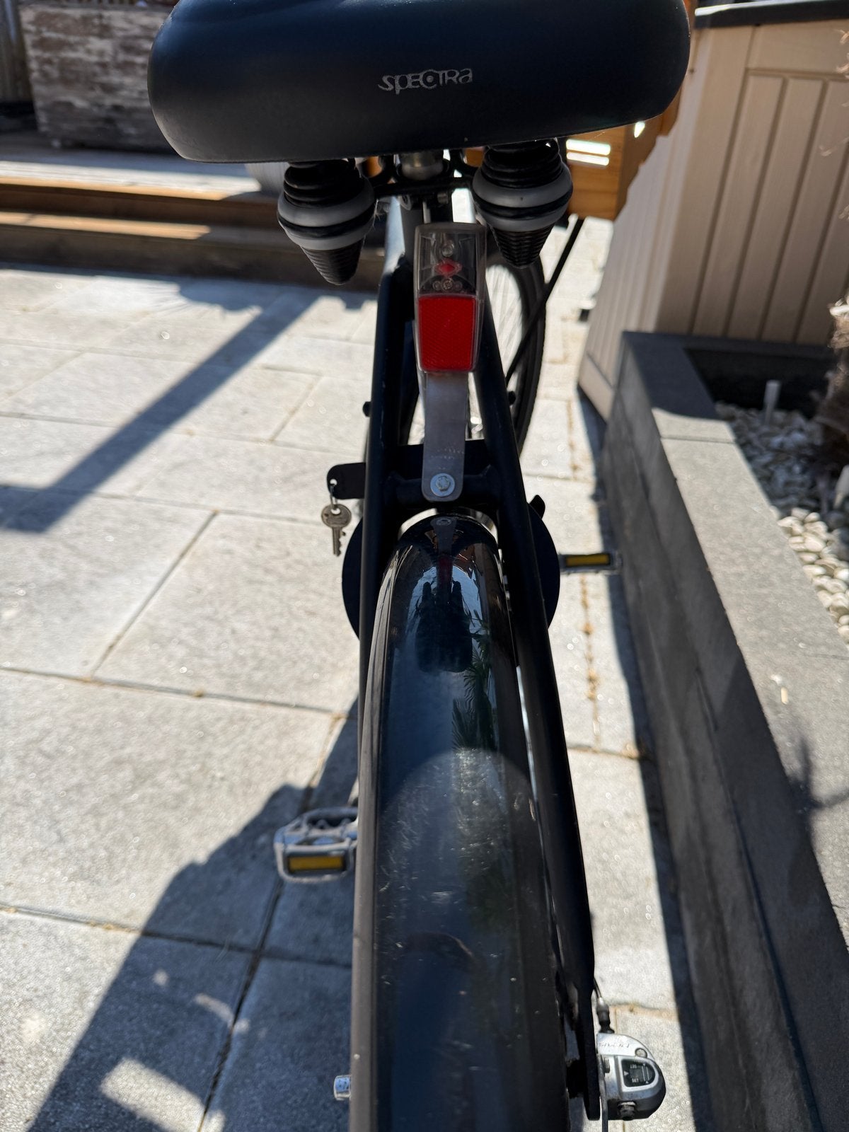 Puch Crunch Beach Cruiser - Zwart met krat, Fietsen en Brommers, Terugtraprem, Gebruikt, 53 tot 57 cm, Ophalen