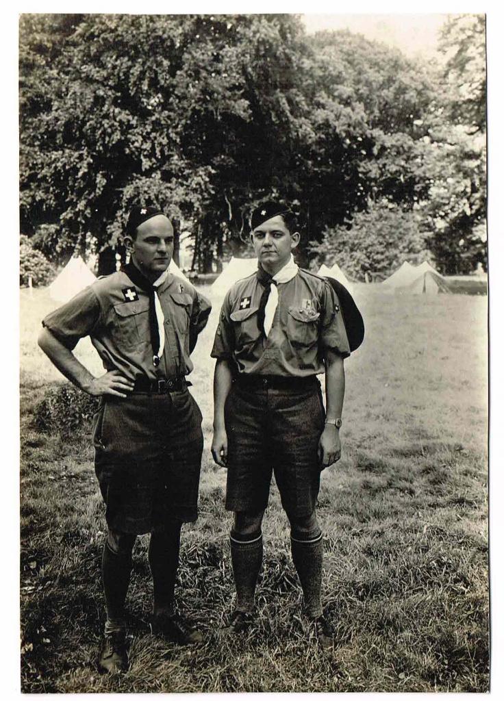 scouting Wereld Jamboree 1937kaart NPV Padvinder Zwitserland, Ophalen of Verzenden, Zo goed als nieuw, Overige typen