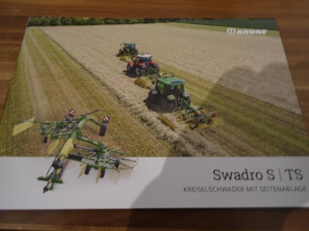 Krone Swadro Harken folders, Ophalen of Verzenden, Zo goed als nieuw, Folder