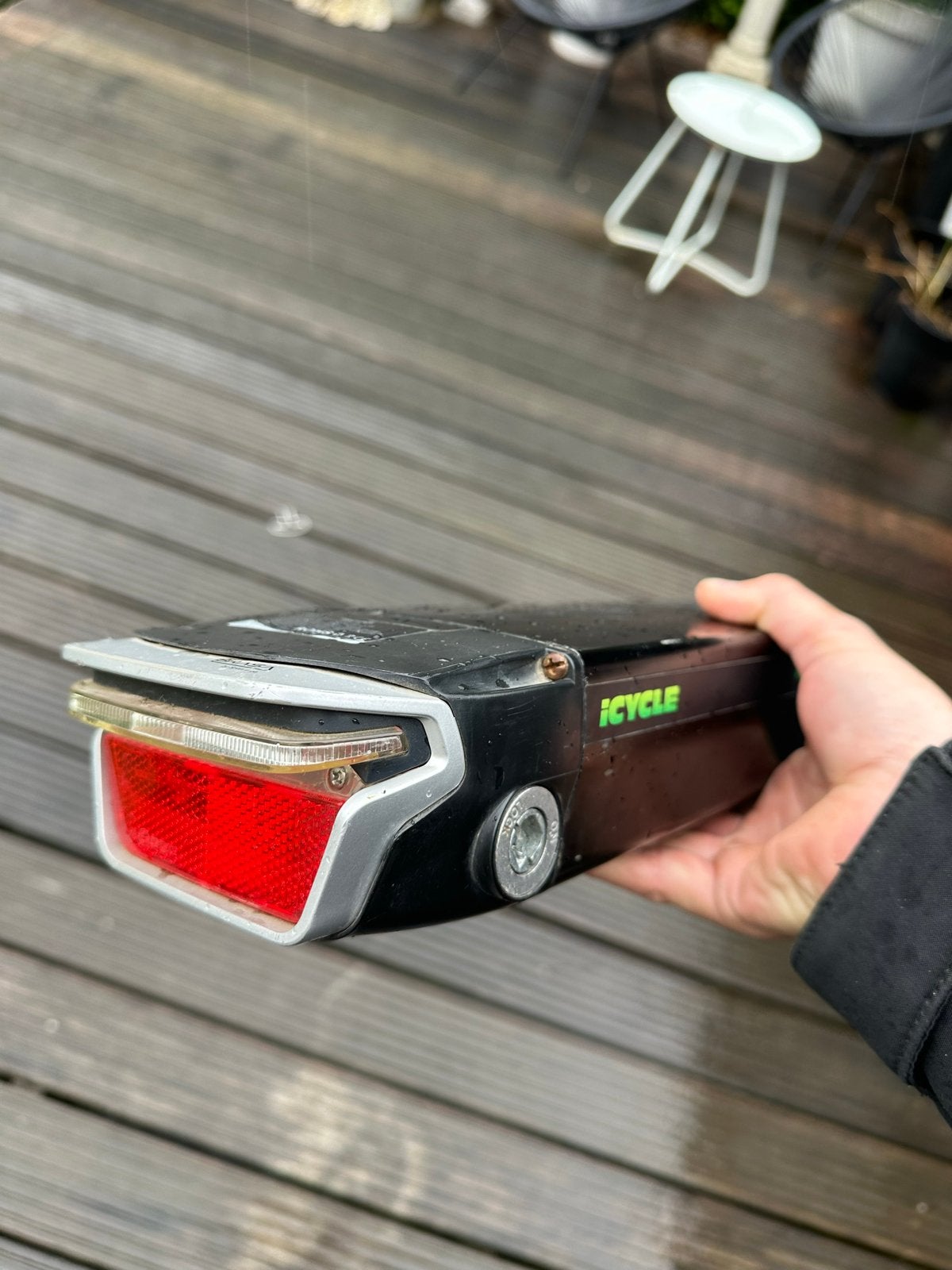 iCYCLE/Trenergy accu 375W/uur - 30km actieradius, Ophalen of Verzenden, Zo goed als nieuw