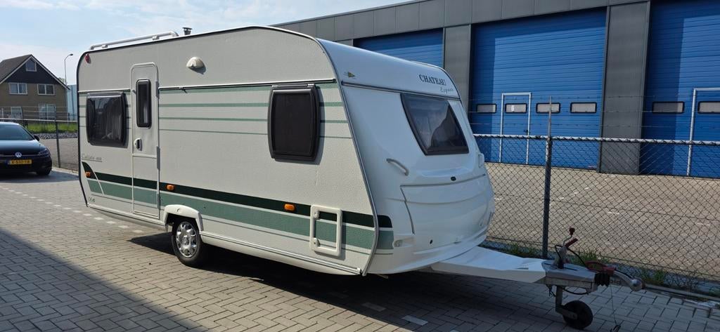 Chateau calista 450 - 2008 - Walker voortent - 1e eigenaar!!, Caravans en Kamperen, Caravans, Chateau, Rondzit, 750 - 1000 kg