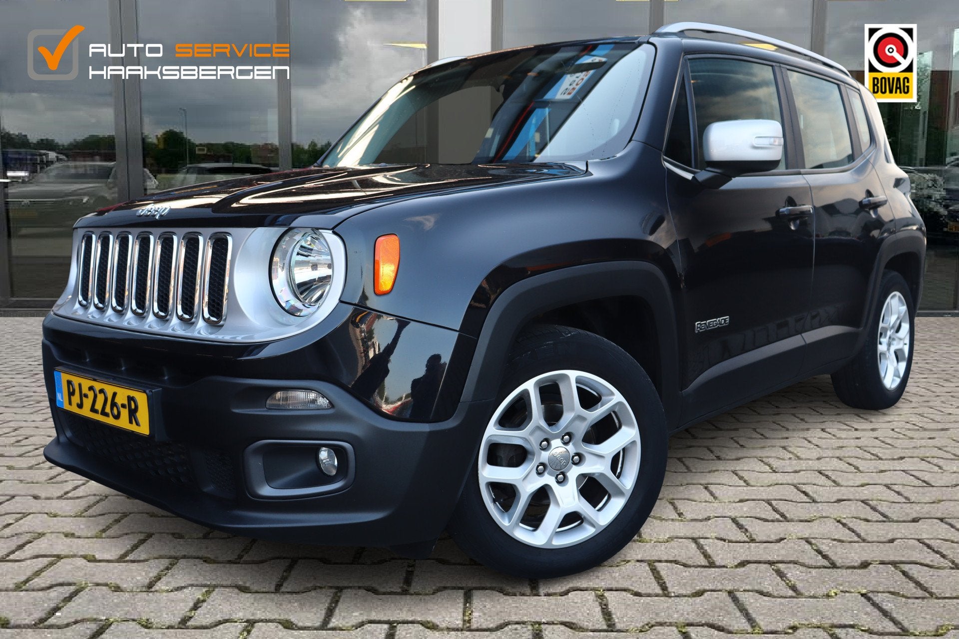 Jeep Renegade 1.4 MultiAir Longitude | Keyless | 17 Inch | P, Auto's, Jeep, Stof, Gebruikt, 4 cilinders, Zwart