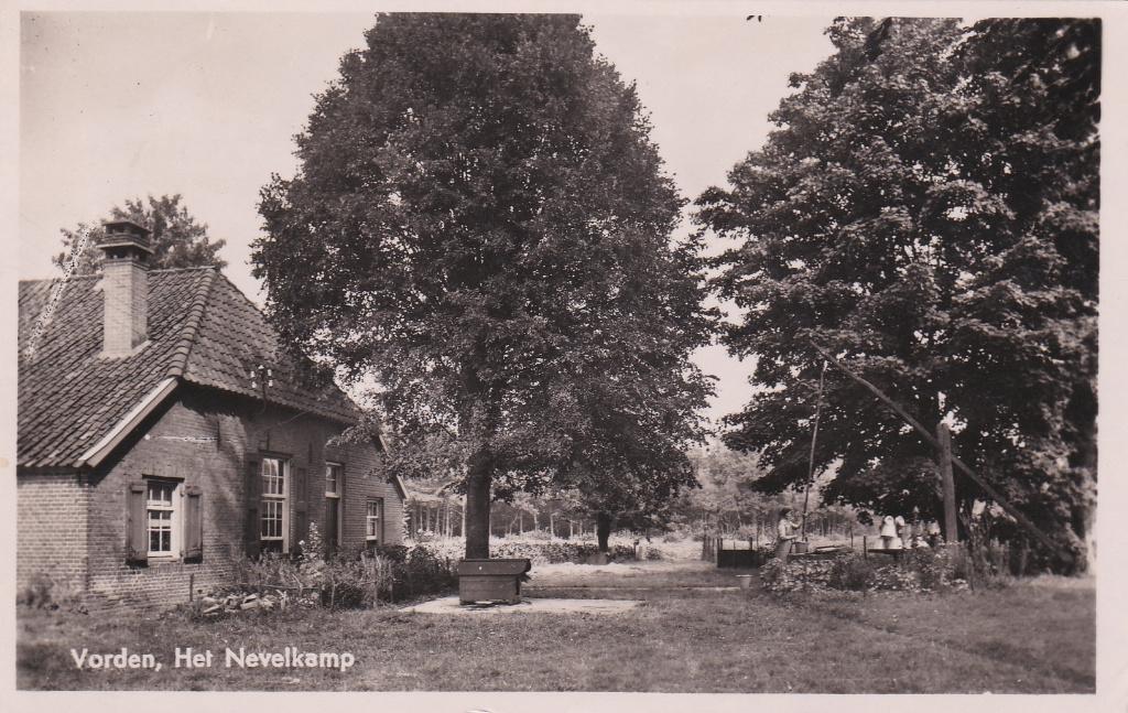 GA1744 Het Nevelkamp Vorden gelopen 1955 Ruurlo Lochem, Verzenden, 1940 tot 1960, Gelopen, Gelderland