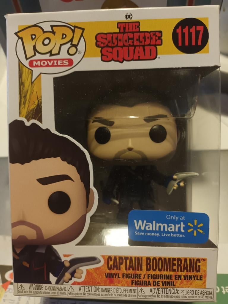Funko Pop! The Suicide Squad - Captain Boomerang #1117, Ophalen of Verzenden, Nieuw