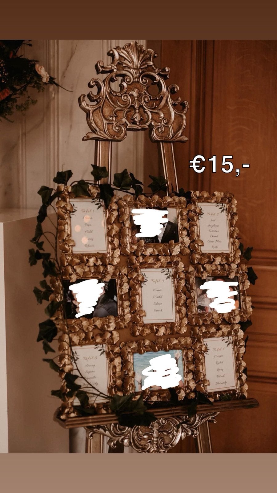 Trouwdecoratie, Ophalen, Zo goed als nieuw, Versiering, Geboorte of Huwelijk