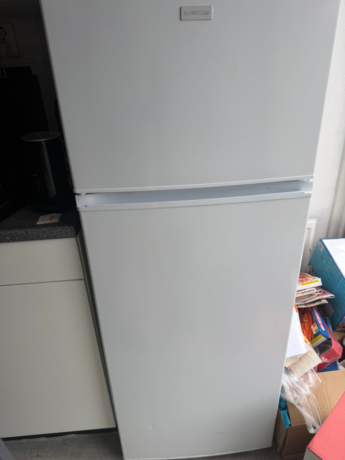 Koelkast Inventum, Ophalen, Gebruikt, Met aparte vriezer, 140 tot 160 cm