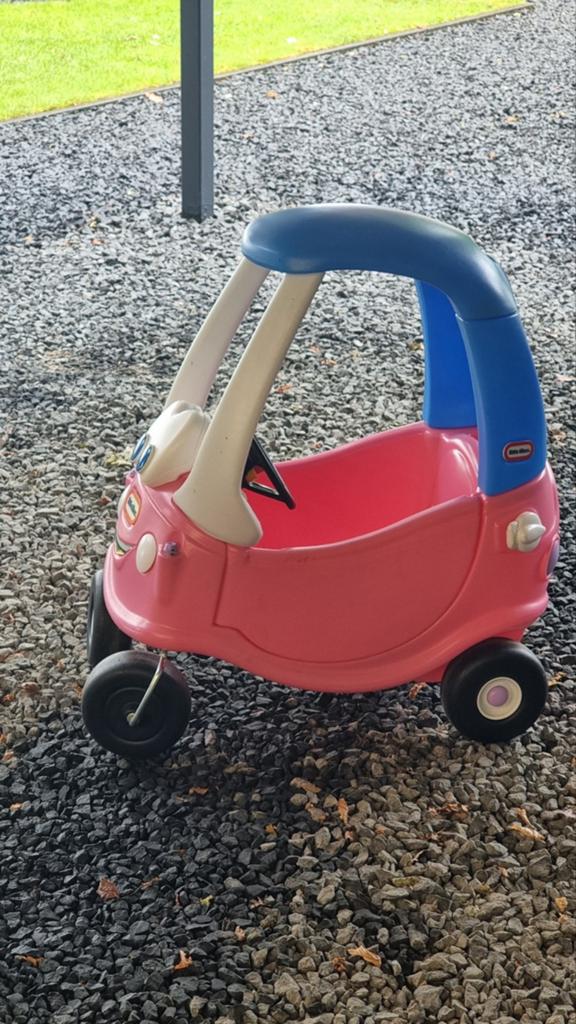 Little Tikes Cozy Coupe Loopauto Roze/Blauw, Kinderen en Baby's, Ophalen, Gebruikt, Loopvoertuig