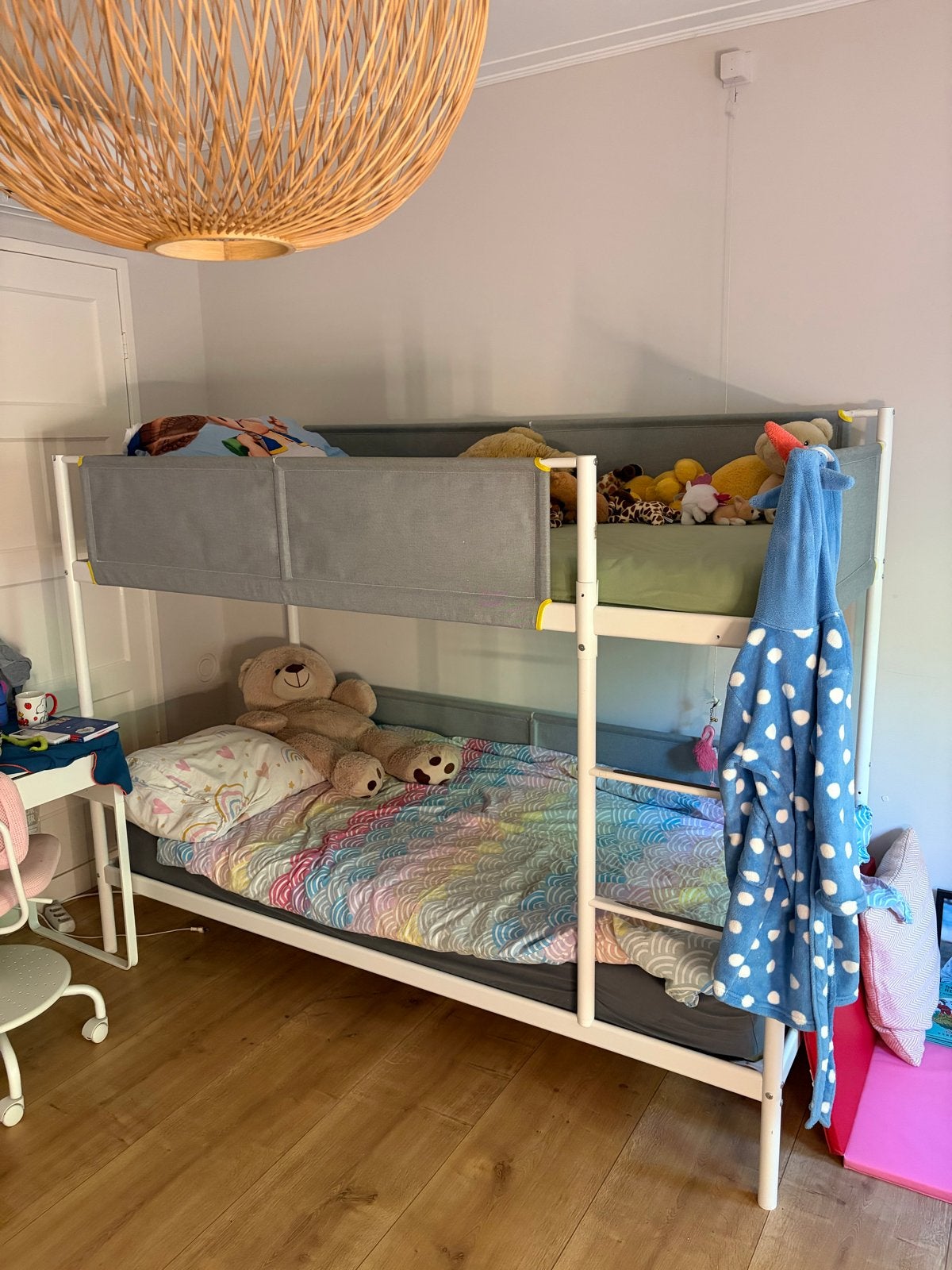 Ikea Vitval kinder stapelbed (excl. matras/beddengoed), Ophalen, Gebruikt, Eenpersoons, 160 tot 180 cm