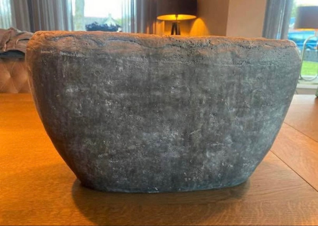 Countryfield pot, Tuin en Terras, Ophalen, Rond, Zo goed als nieuw, Minder dan 40 cm