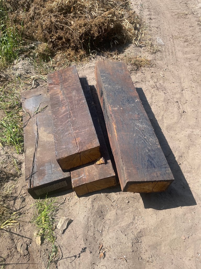 Houten bielzen nieuw, Ophalen, 100 tot 200 cm, Biels, Nieuw