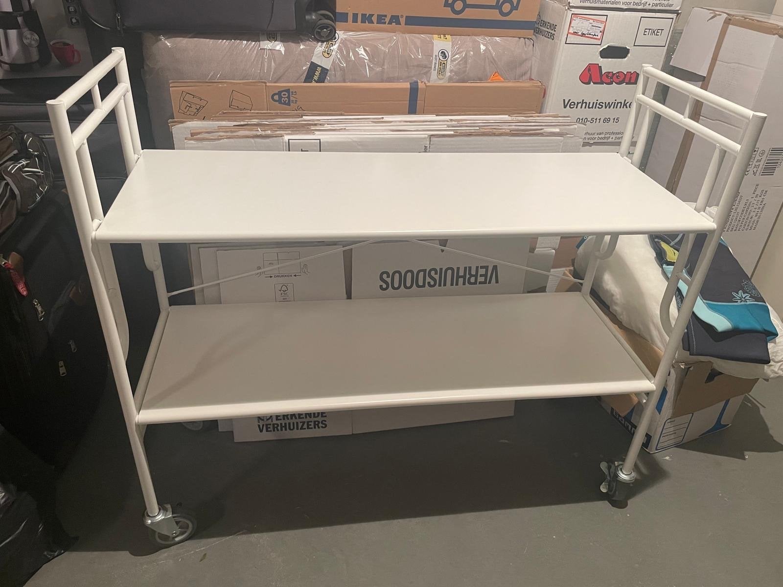 IKEA trolley, Ophalen, Zo goed als nieuw