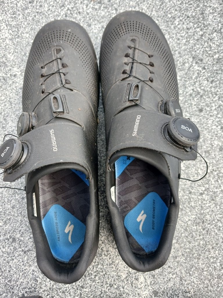 Race fiets schoenen Shimano + klik systeem, Fietsen en Brommers, Fietsen | Racefietsen, Overige materialen, Meer dan 20 versnellingen