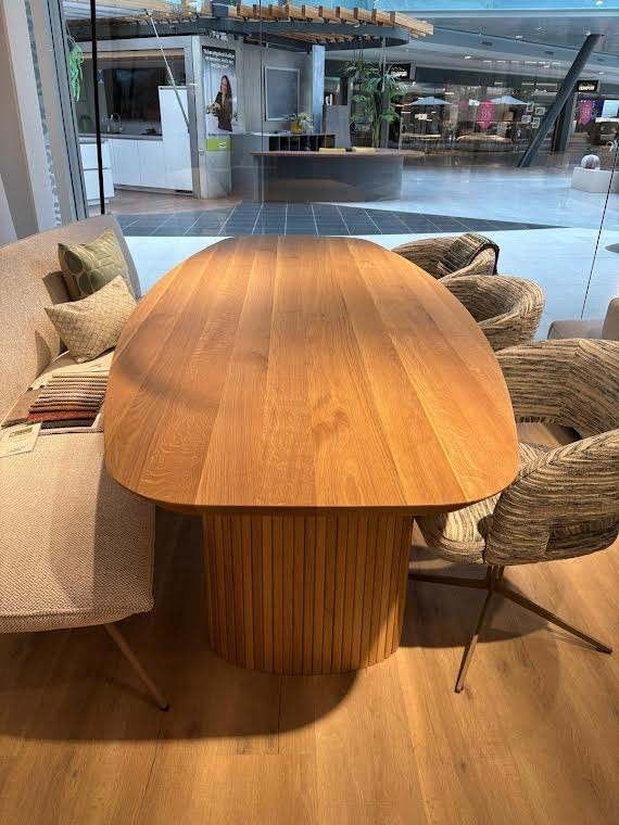 SCANDINAVION DINING TABLE  260X110 CM, Ophalen, 150 tot 200 cm, Eikenhout, Overige vormen