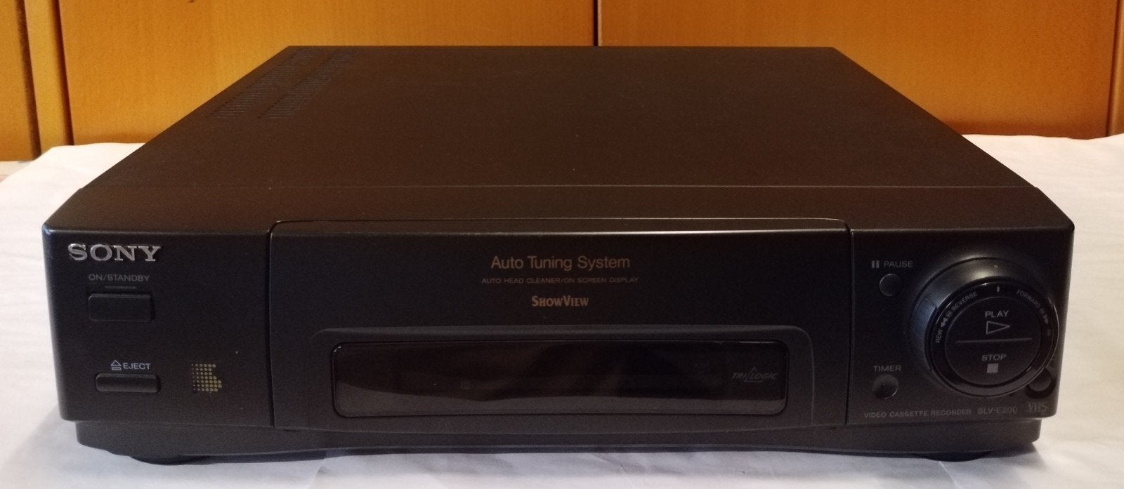 Sony SLV-E200VP VHS-speler/recorder - ShowView defect, Ophalen of Verzenden, Gebruikt, VHS-speler of -recorder