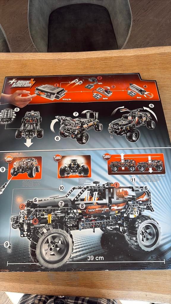 LEGO Technic 8297 Off-Roader met Power Functions, Lego, Ophalen of Verzenden, Zo goed als nieuw, Technic