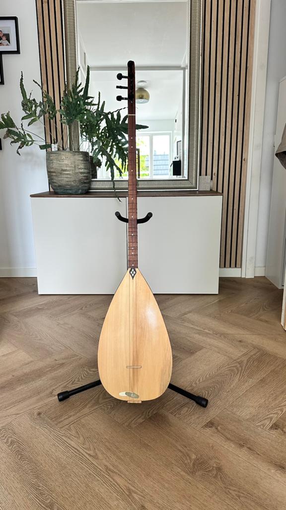 Baglama Saz met lange hals (inclusief hoes), Muziek en Instrumenten, Snaarinstrumenten | Gitaren | Akoestisch, Ophalen of Verzenden