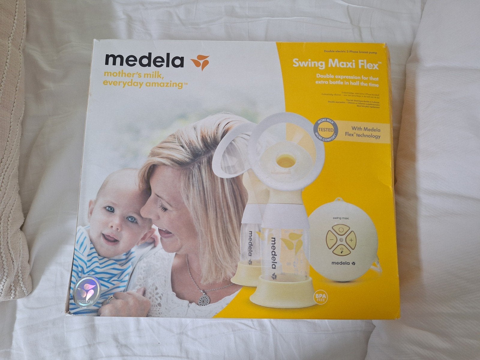 Medela Swing Maxi Flex dubbele elektrische borstkolf, Ophalen, Borstkolf