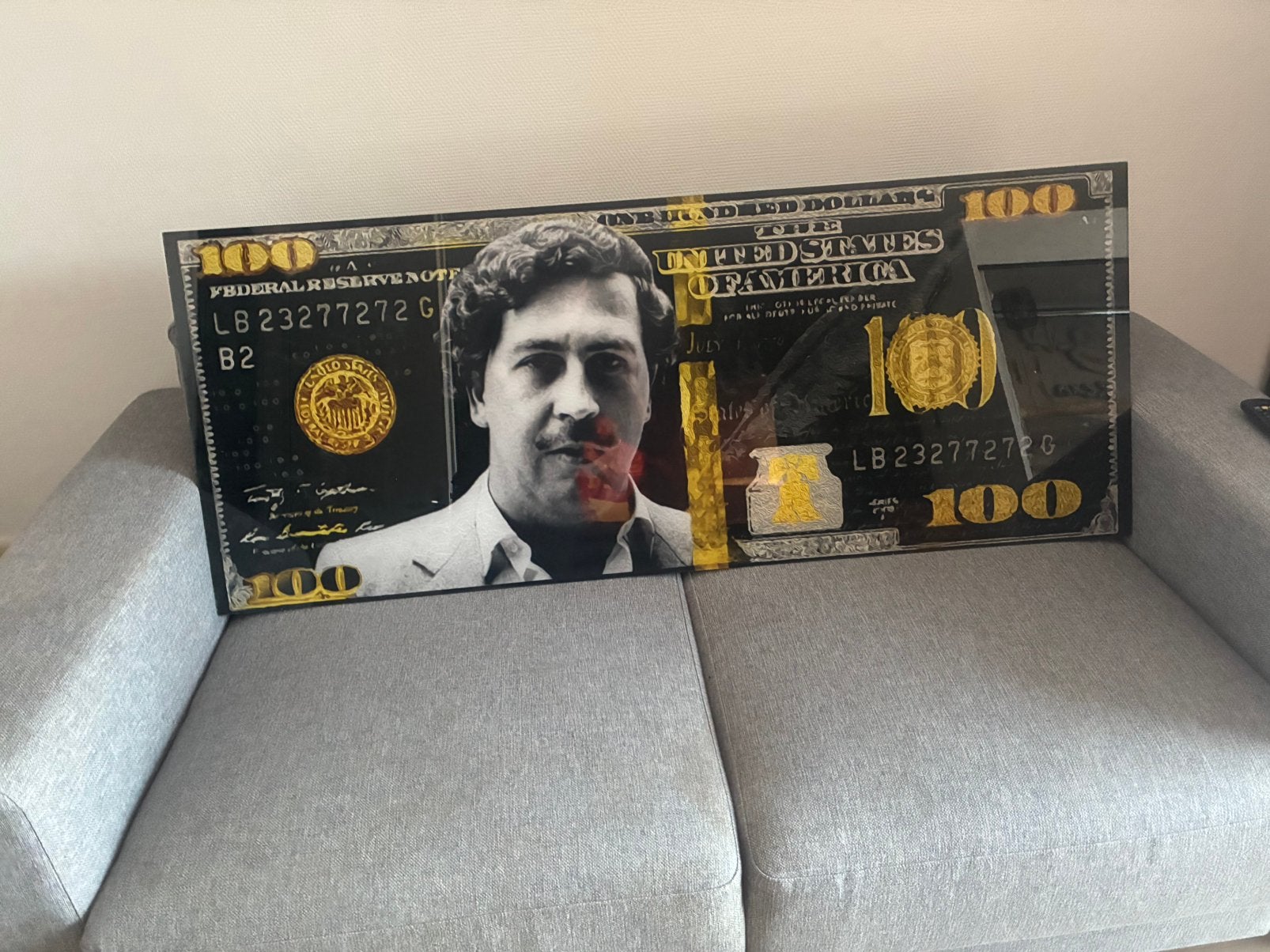 Schilderij pablo ecobar, Verzamelen, Harry Potter, Ophalen, Zo goed als nieuw