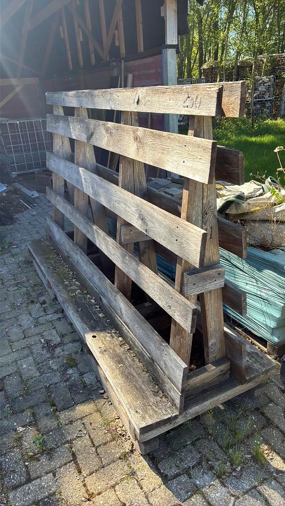 Bok voor glas/hout, Ophalen, Minder dan 25 mm, Zo goed als nieuw, Pallet